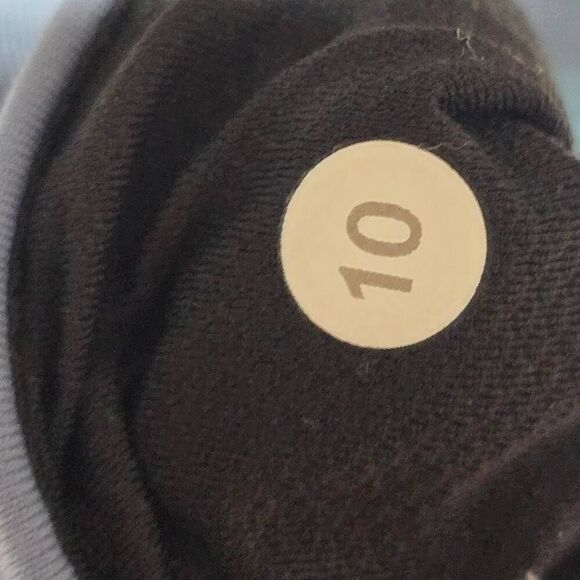 Lululemon Running in the City 7/8 Tights Blue Mesh Floral Backdrop Sz 10 - Picture 6 of 6